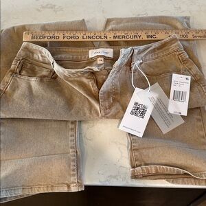 DEAR JOHN Tan Denim Pants